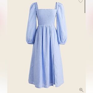 J. Crew Sky Blue Linen DayDream
Dress